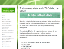 Tablet Screenshot of clinicajauregui.com